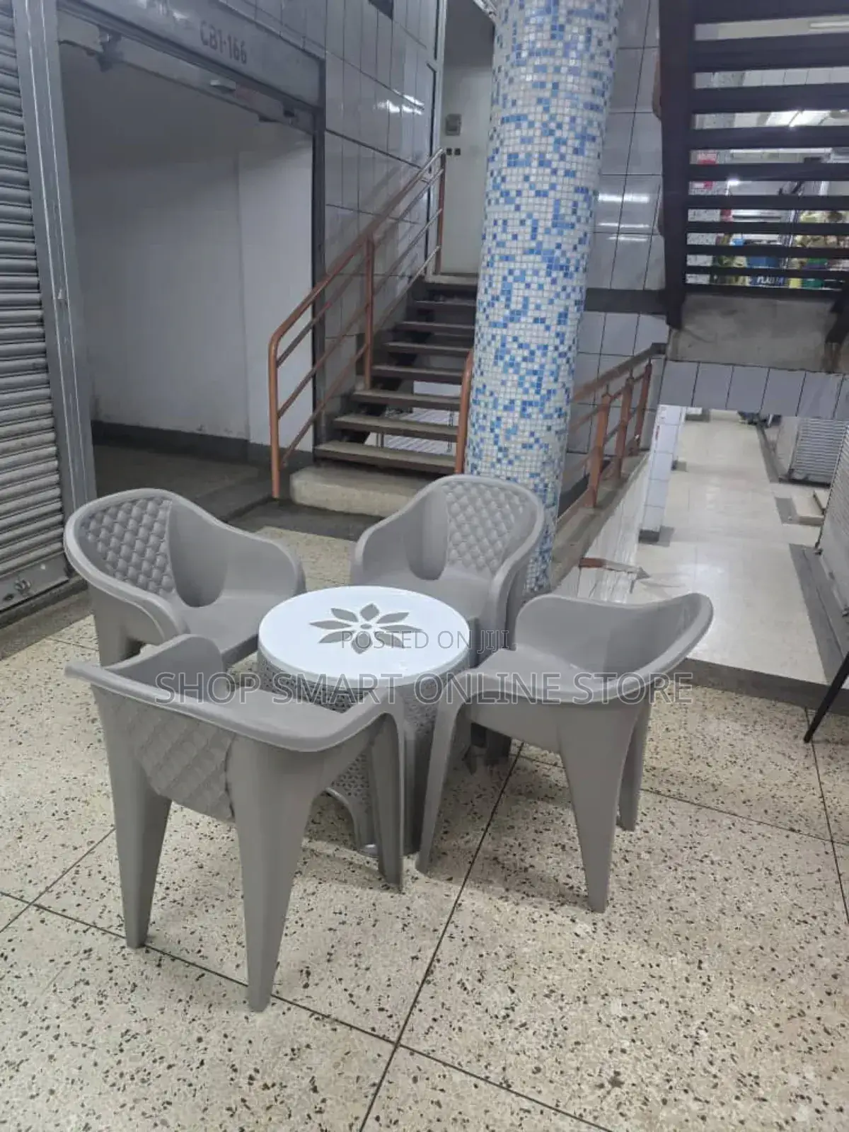 Coffee Bars Garden Plastic Dining Table and Chairs