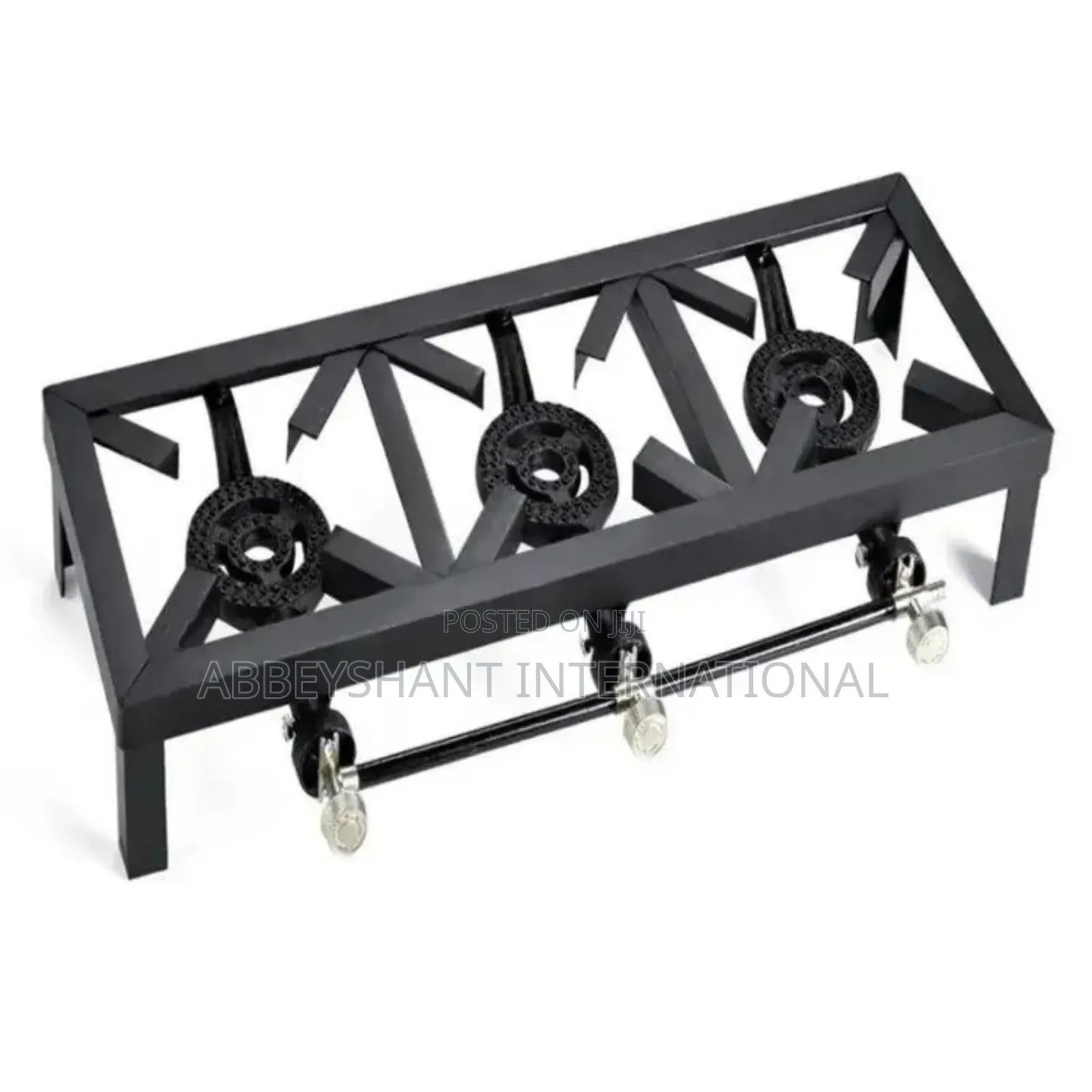 3 Burner Cast Iron Gas Stove