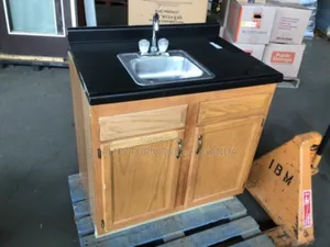 Natural Colored Sink Cabinet