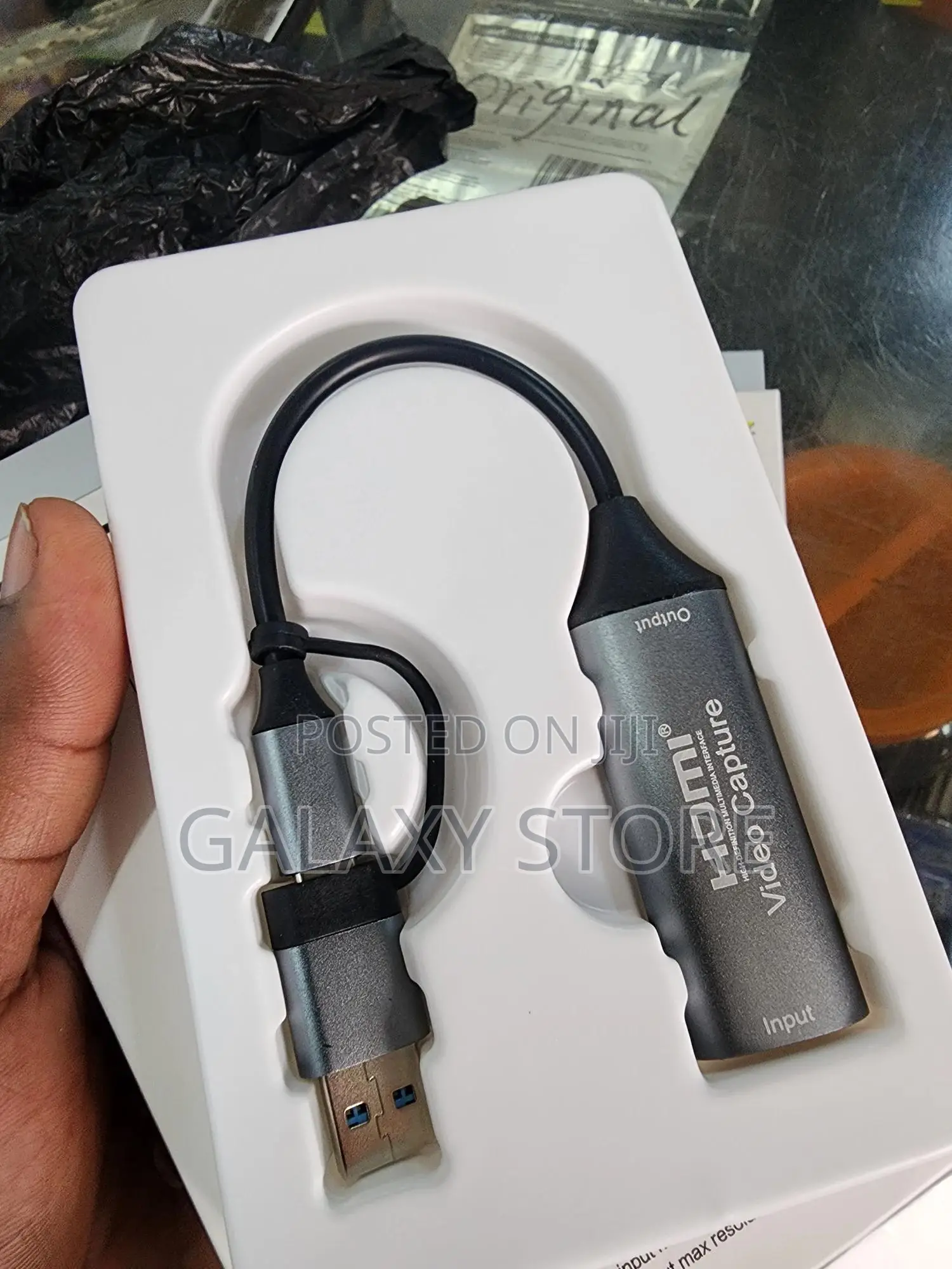 Video Capture Card Input Hdmi to Usb 3.0 a and Usb C Capture Card