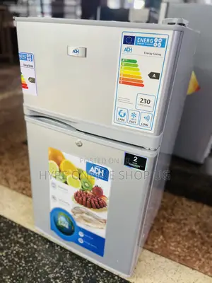 Brandnew Silver Adh 120l Double Doors Fridge