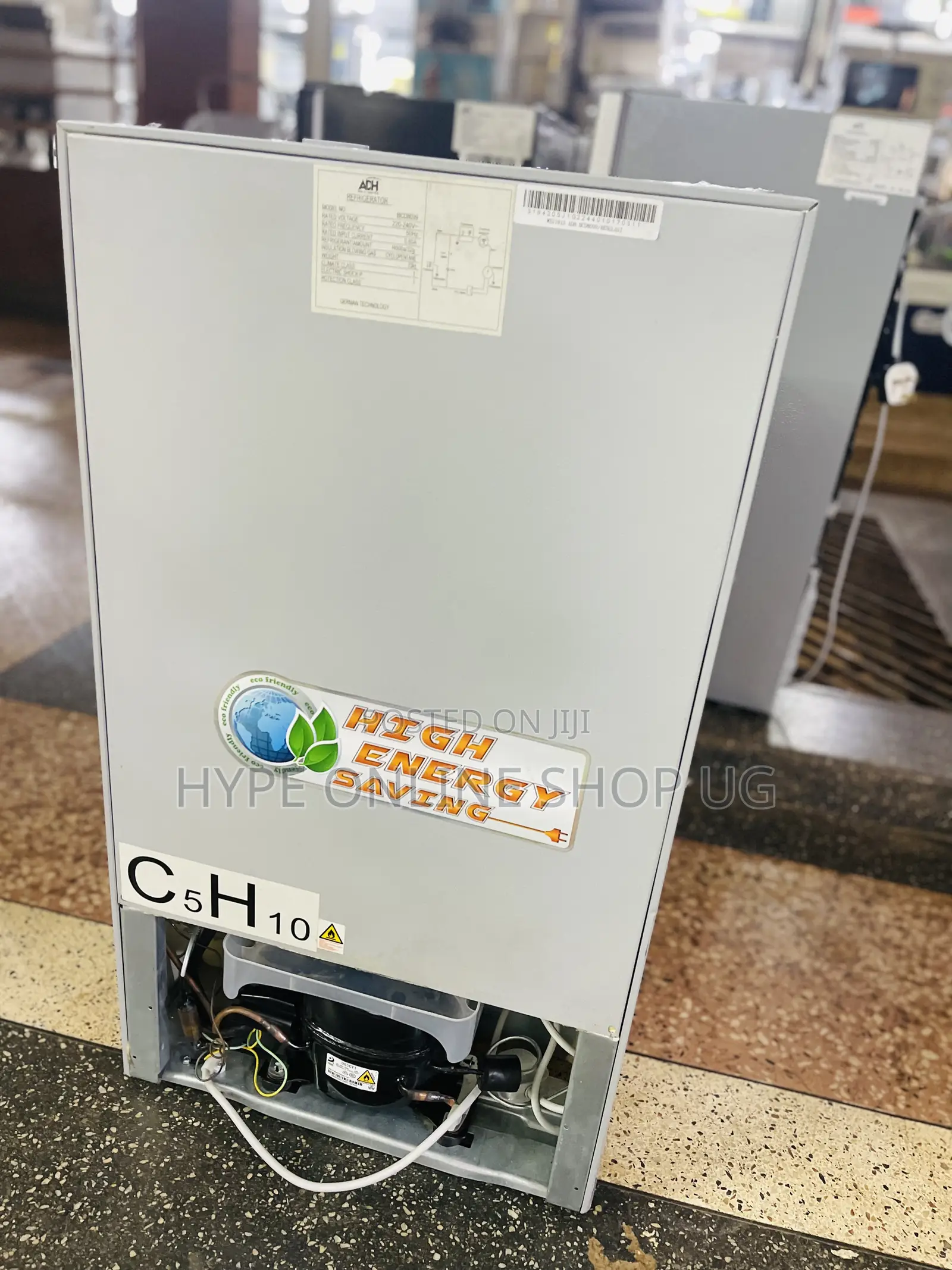 Brandnew Silver Adh 120l Double Doors Fridge