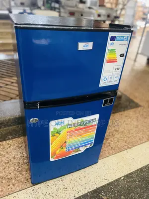 Brandnew 120l Blue Adh Double Door Fridge