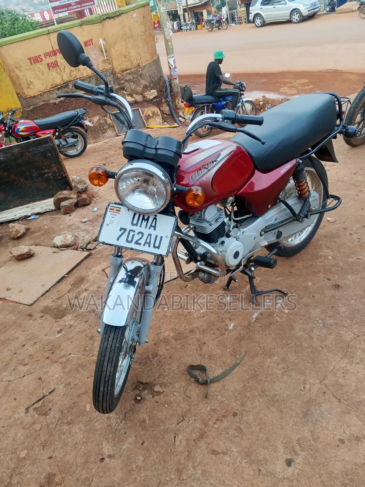 Bajaj Boxer 100 2025 Red