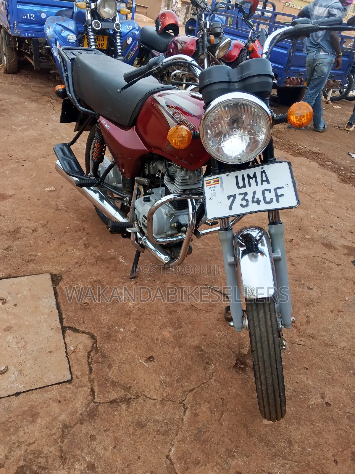 Bajaj Boxer 100 2025 Red