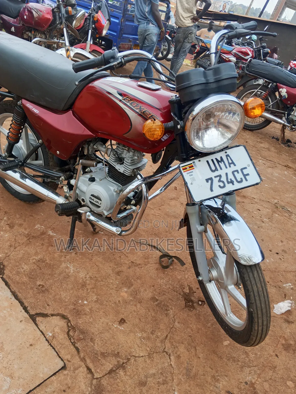 Bajaj Boxer 100 2025 Red