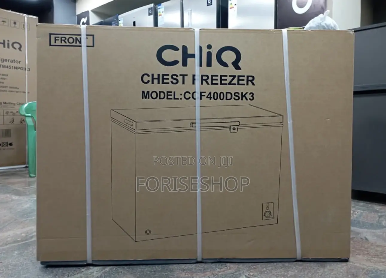 Chiq 400 Litres Deep Freezer