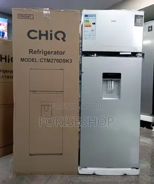 Chiq 270 Litre Double Door Fridge 10yr Warranty