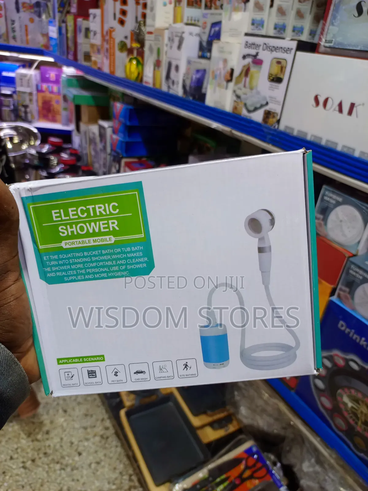 Portable Camping Shower Pump