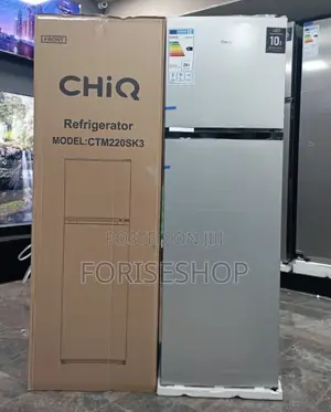 Chiq 220 Litres Double Door Fridge