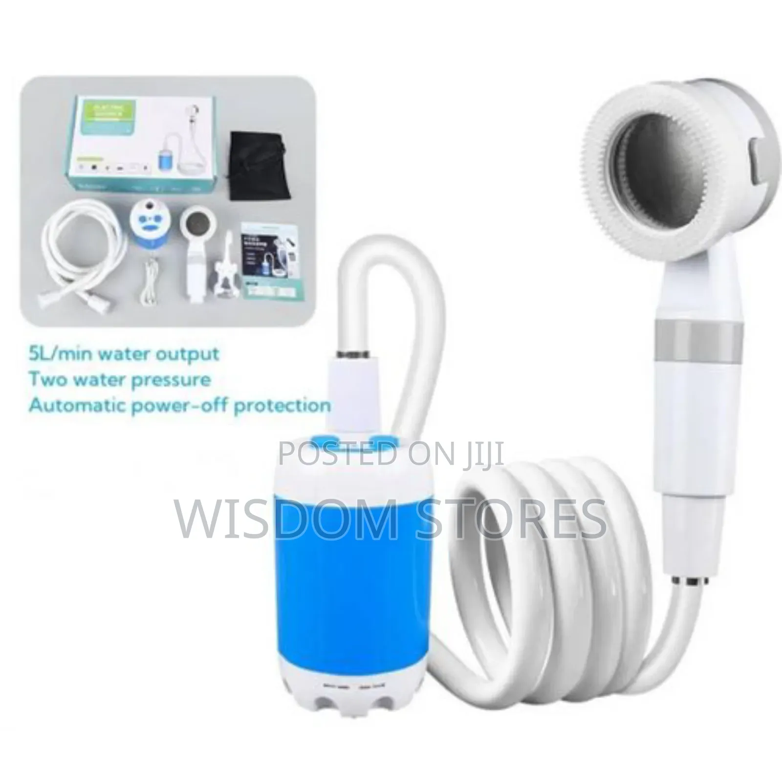 Rechargeable Outdoor Shower Head Sprayer