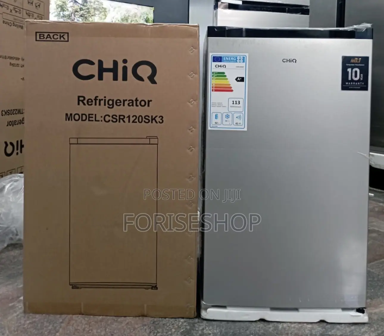 Chiq 120 Litres Single Door Fridge