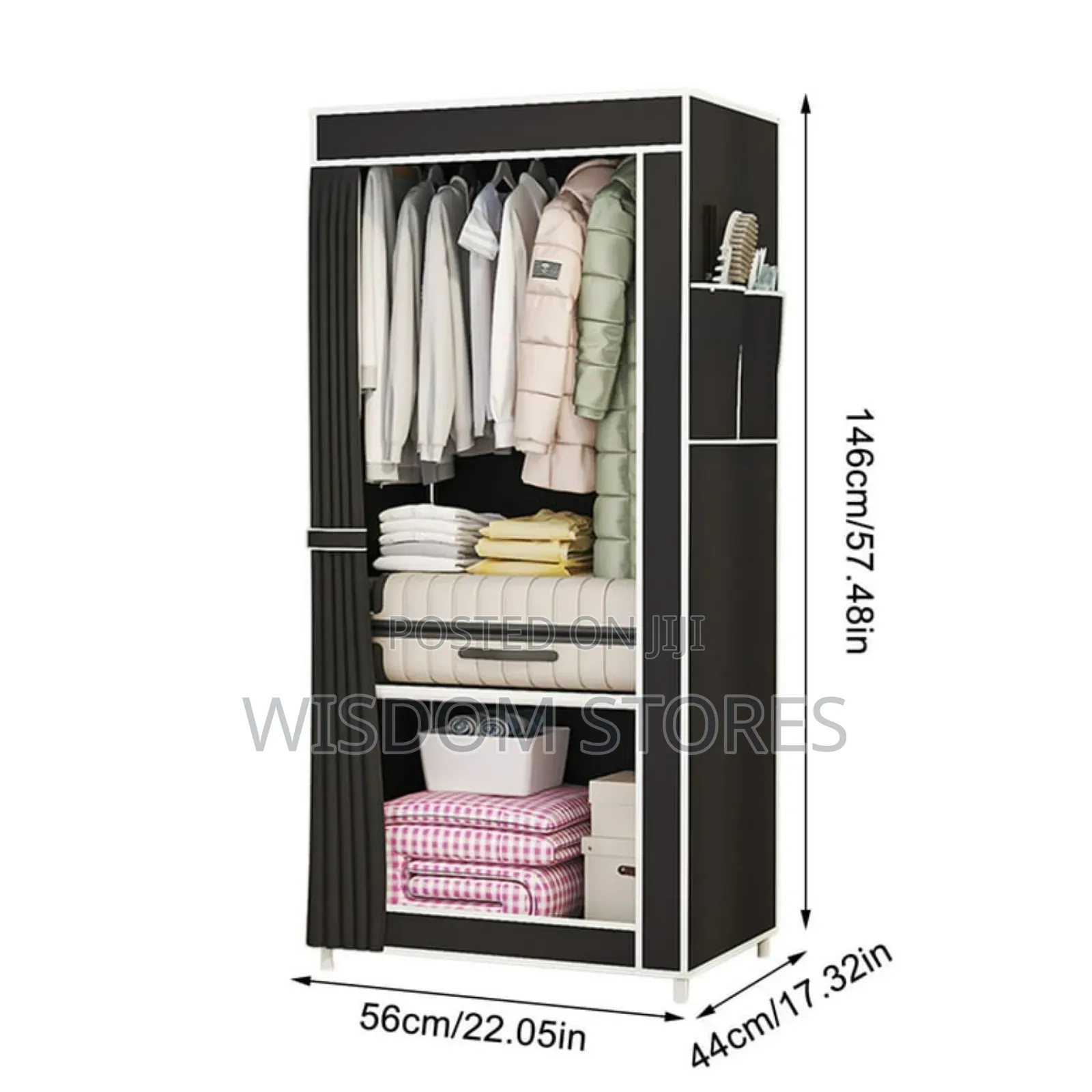 Minimalist Floor Mounted Wardrobe