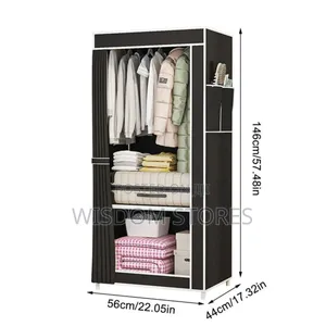 Minimalist Floor Mounted Wardrobe