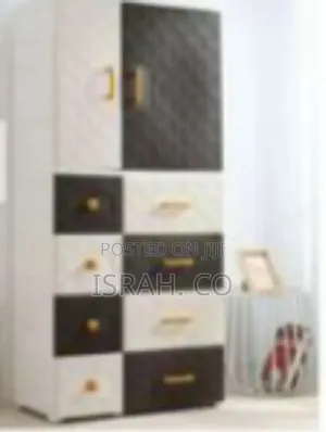 Stylish Versatile Modular Plastic Wardrobe With Drawers
