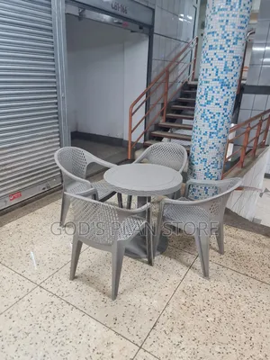 Beach Bars Hotels Plastic Chairs and Table Plastic Chairs and Table
