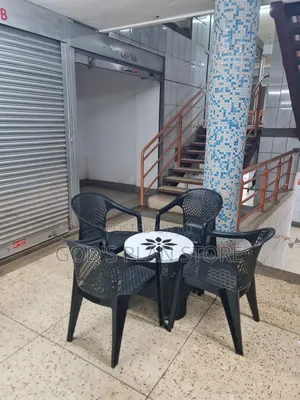 Ever Since Plastic Chairs and Table Plastic Chairs and Table