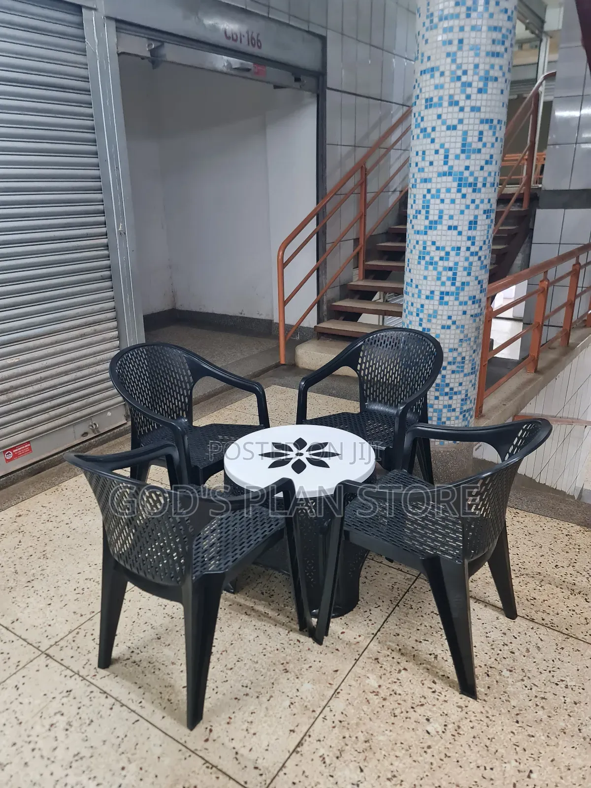 Ever Since Plastic Chairs and Table Plastic Chairs and Table