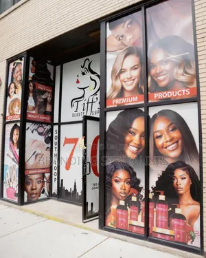 Door Sticker Branding