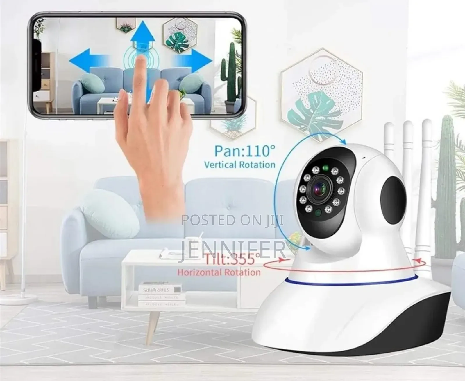 360° Wifi Smart Security Camera