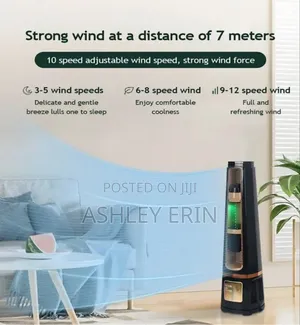 Boma 5 in 1 Bladeless Fan With Remote Control