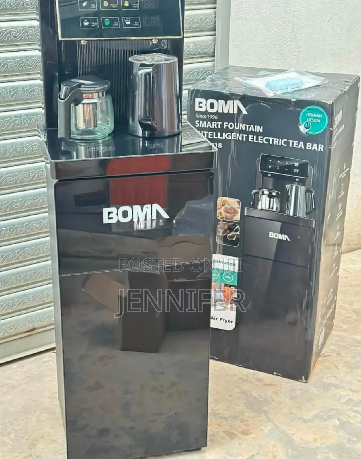 Boma Intelligent Tea Bar and Water Dispenser (Bottom Loader)