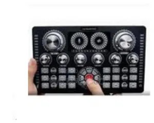 Q7 Soundcard With 48v Studio Record Mic,Voice Changer,Live Streaming