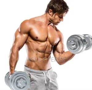 15kg Chrome Adjustable Durable Pure Iron Plated Weight Dumbells