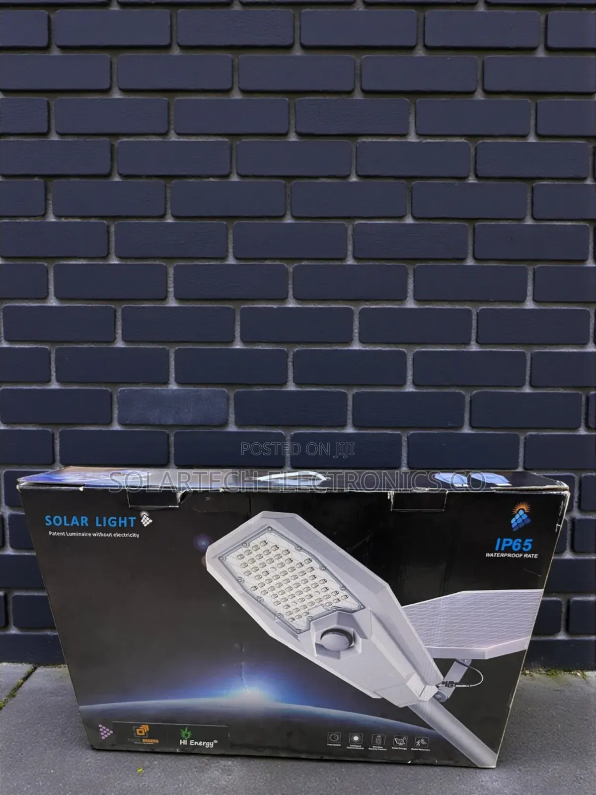 Hi Energy 400w Ip65 Waterproof Solar Street Light