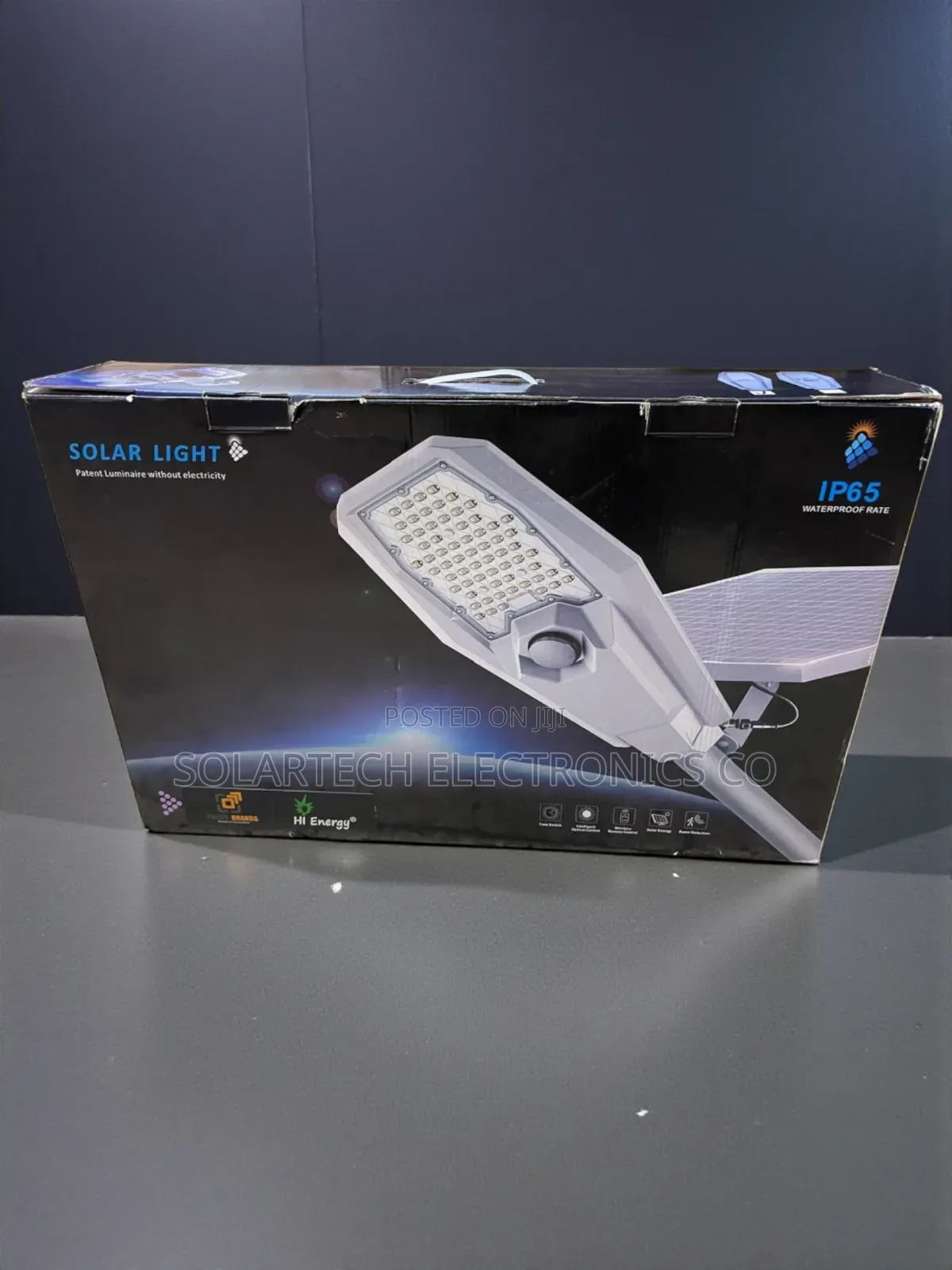 Hi Energy 400w Solar Powered Road Security Light