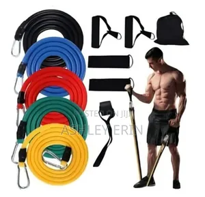 Resistance Bands Set - 11pc, Exercise Bands for Men/Women
