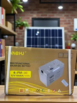 Yachu 12v 100ah Solar Gel Battery – Multifunctional Power