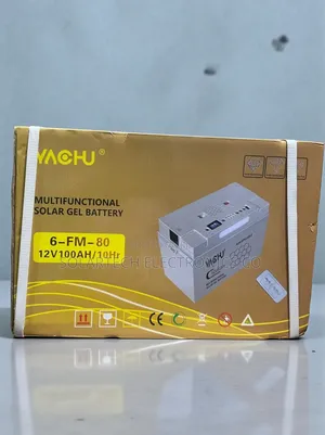 Yachu 12v Multifunctional Gel Battery for Solar Backup Systems