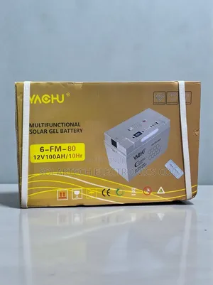 Yachu Multifunctional Solar Gel Battery – 100ah Original