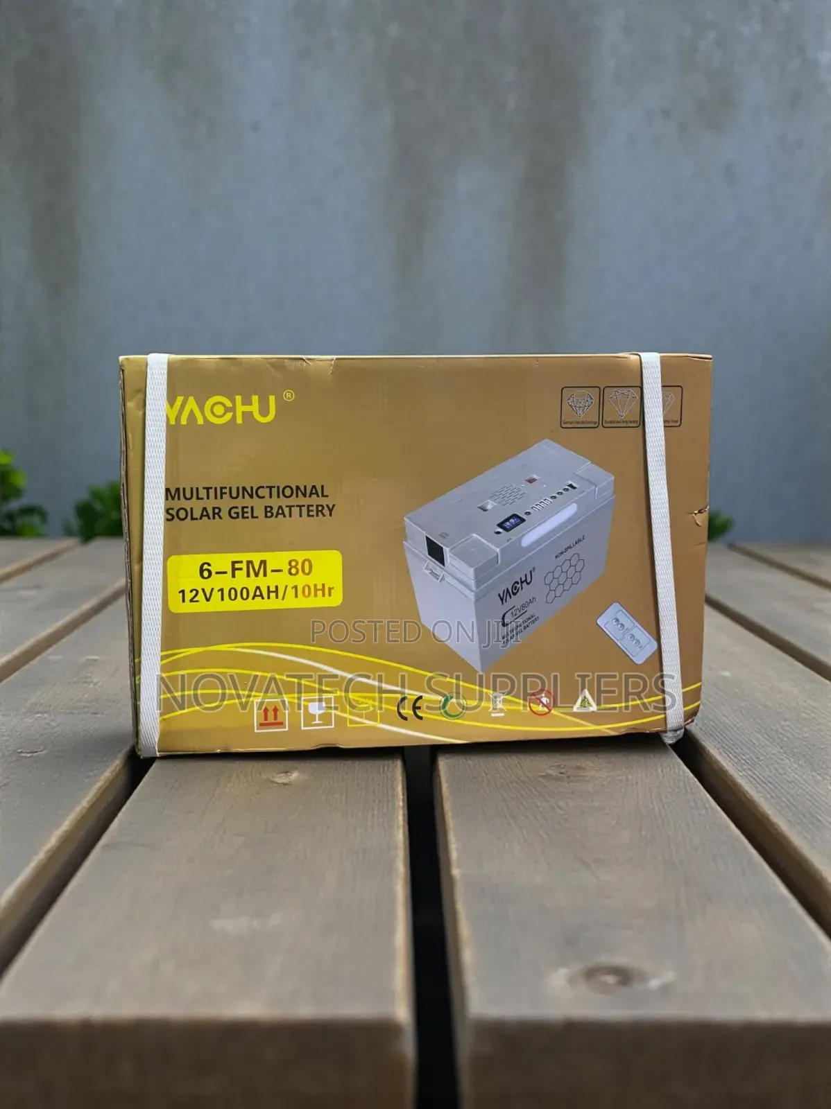Yachu High-Performance 12v 100ah Multifunctional Gel Battery