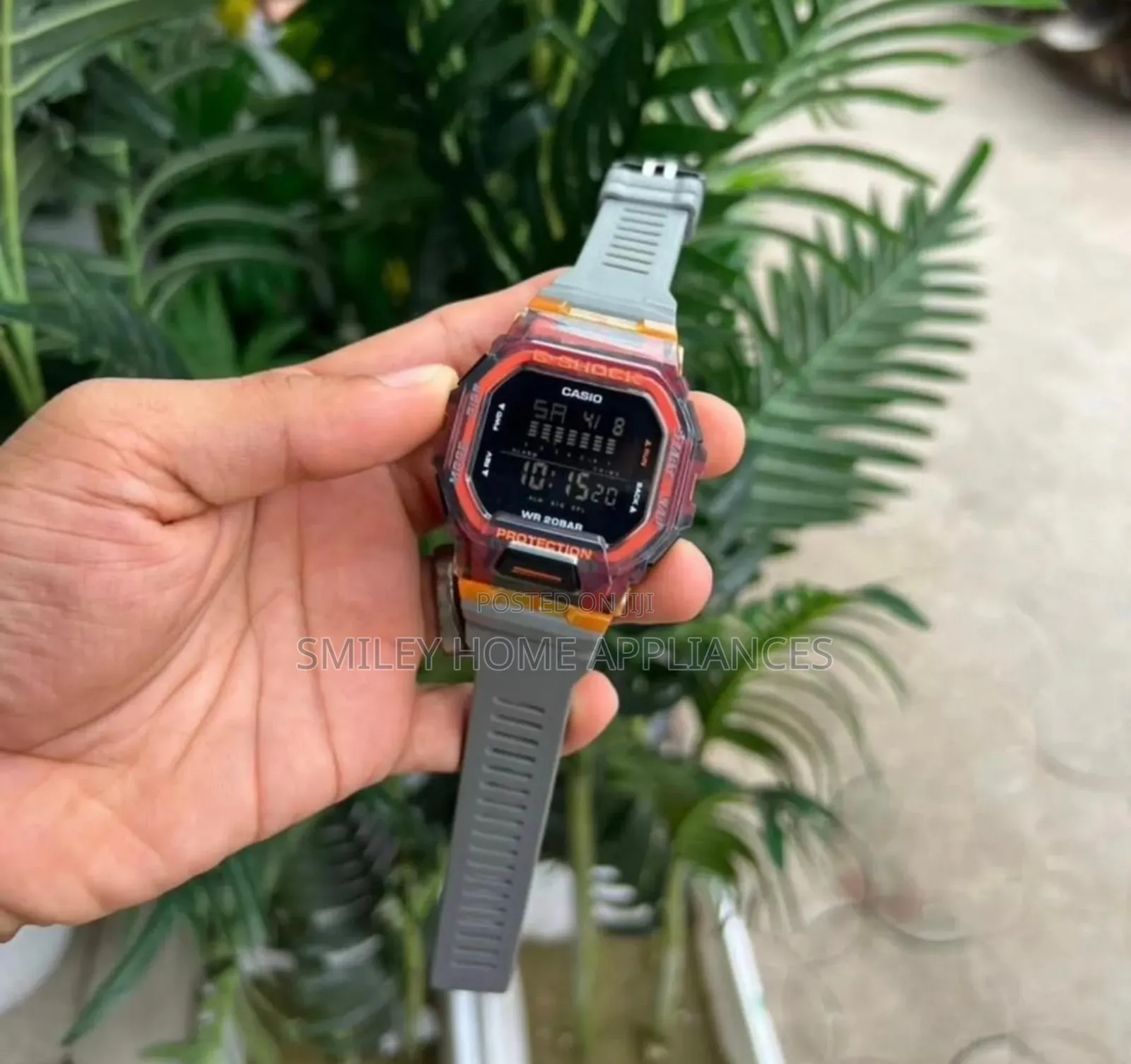Original Digital Unisex Casio Rubber Strapped Wrist Time Piece