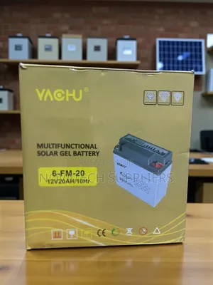 20ah Portable Multifunctional Solar Gel Battery