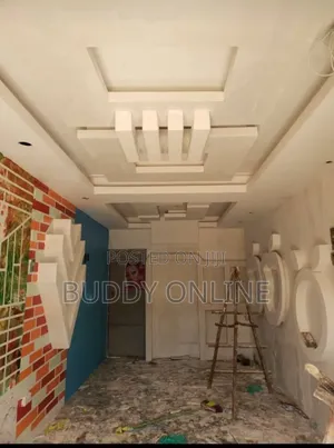 Gypsum and Tv Wall Unit