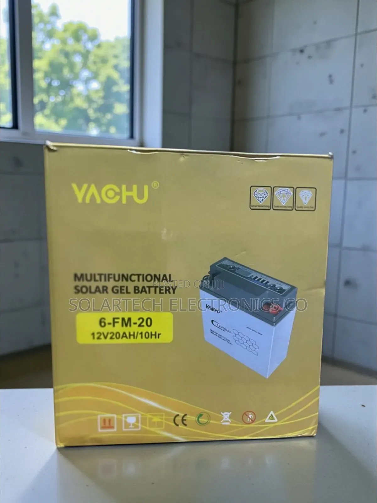20ah Mini Multifunctional Solar Gel Battery Power System