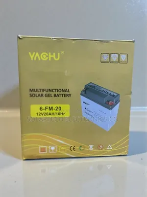 20ah Solar Backup Gel Battery With Built-in Power Control