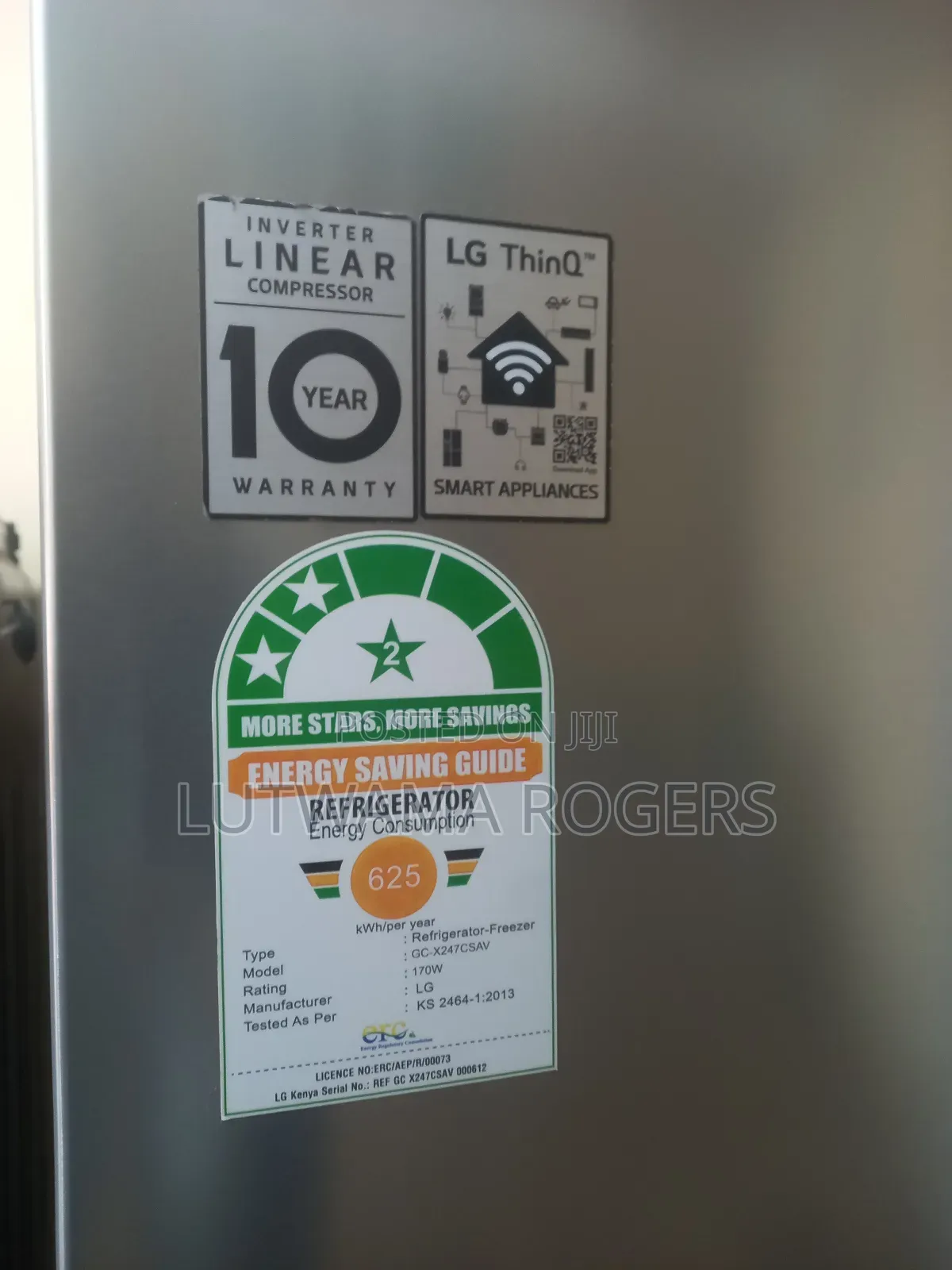 Lg Thinq Side by Side Gc-X247csav