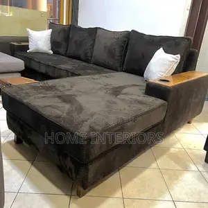 Six Seater Coffee Brown Sofa Set