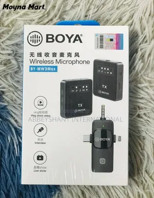 Boya Wireless Microphone System.
