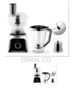 Raf Multi-Functional Food Processor and Blender System - Multicolor