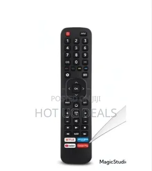 Hisense Remote Control For All Smart Tvs- Black