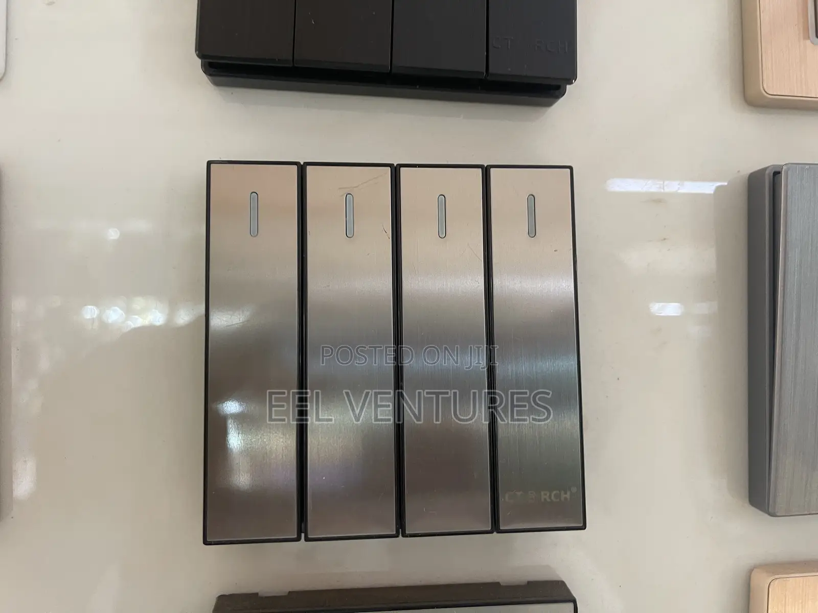 4 Gang Colored Switches