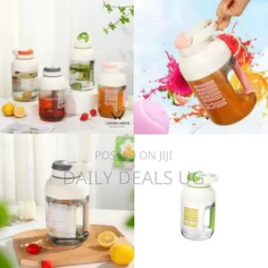 Portable Juicing / Blending Cup With Handle, 1.5l - Multicolor