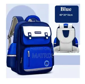 Unisex Kids School Bag (Nursery to P3)-Character Prints Vary