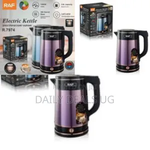 Raf Stylish Cordless Electric Kettle With Swivel Base - Multicolor
