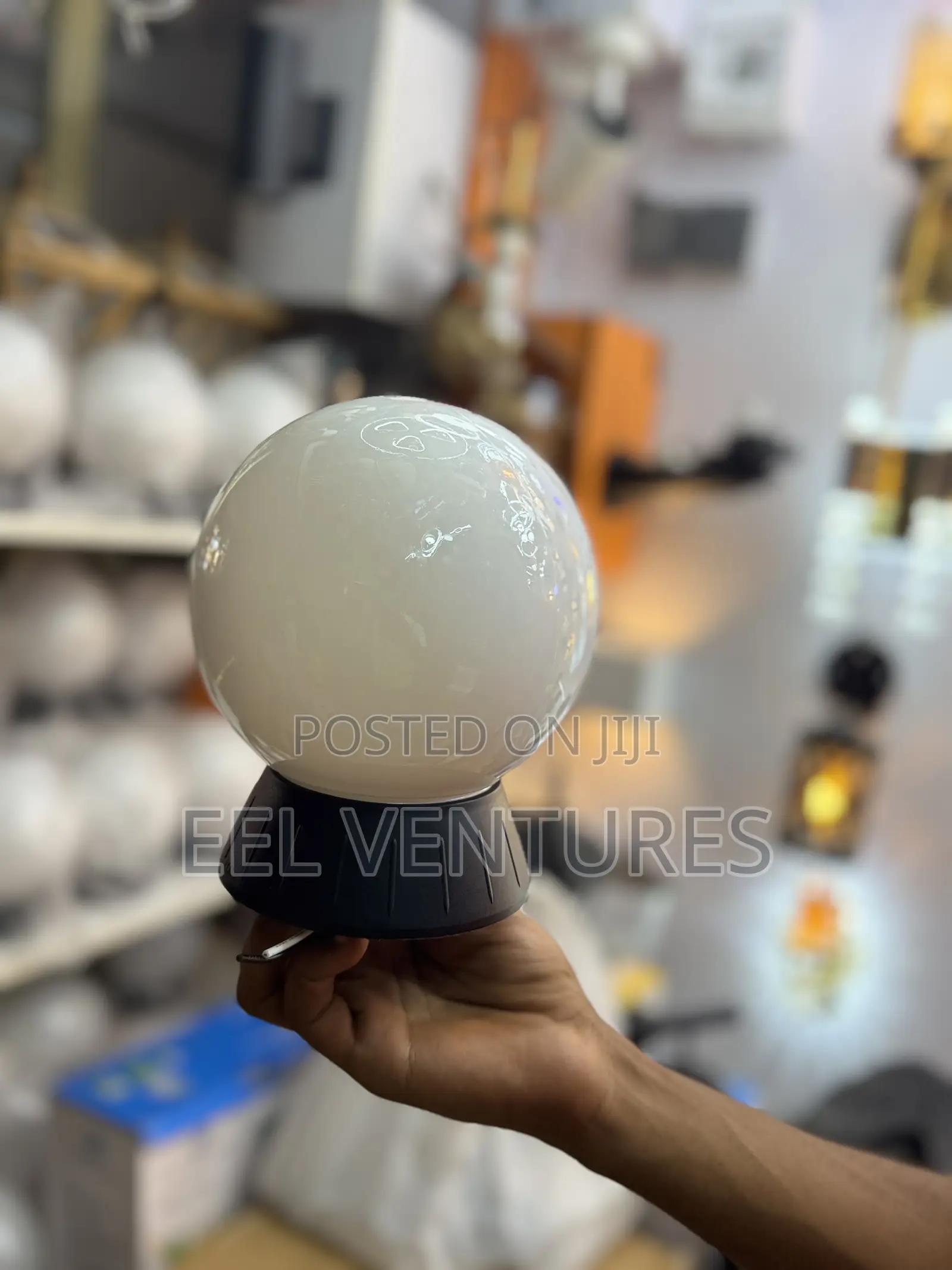 Milky Bulb Fitting for Gates
